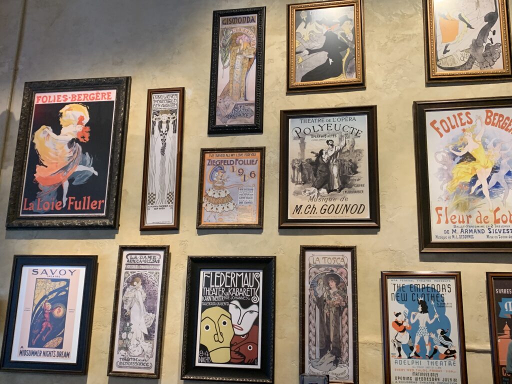 Drama Bookshop vintage show posters, New York City