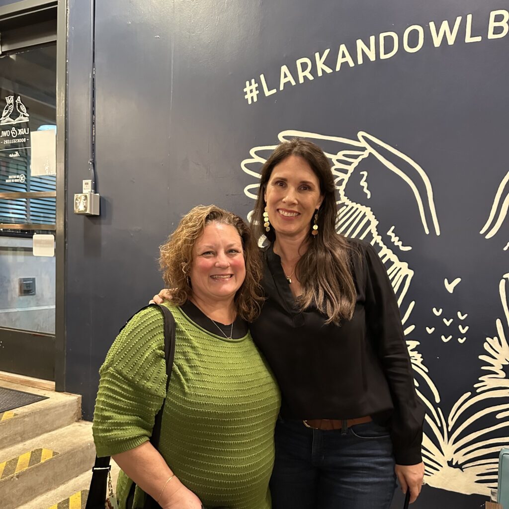 Jen with author Ariel Lawhon